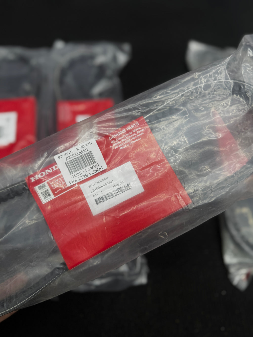 HONDA GENUINE BELT FOR SCOOTER