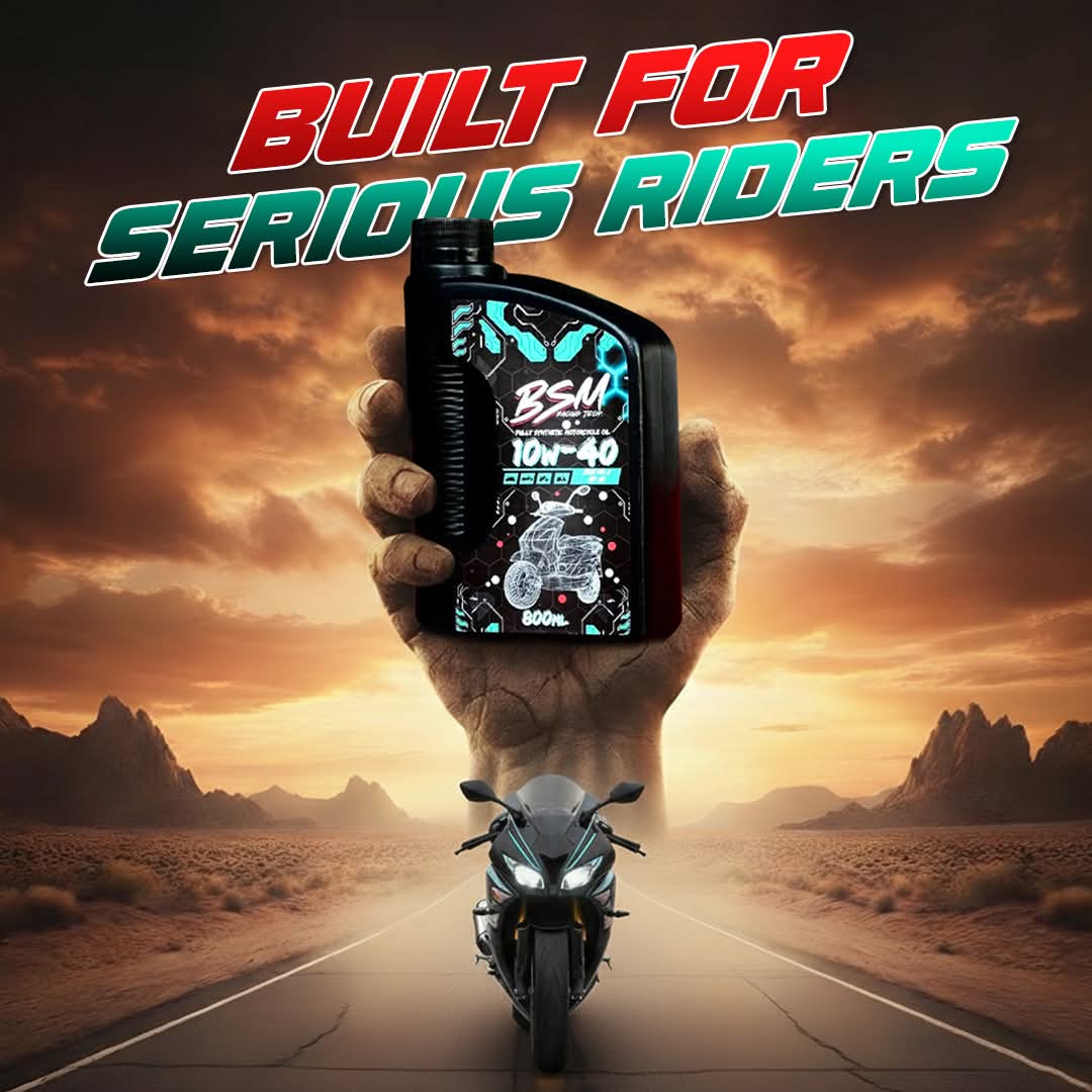 FULLY SYNTHETIC MOTORCYCLE OIL