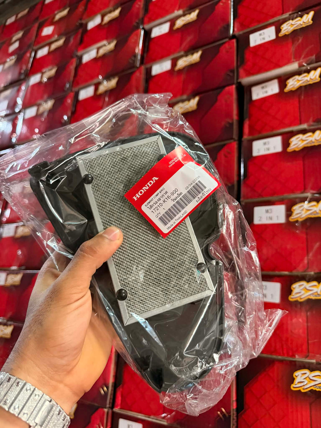 HONDA GENUINE AIR FILTER FOR BEAT F.I v1/v2