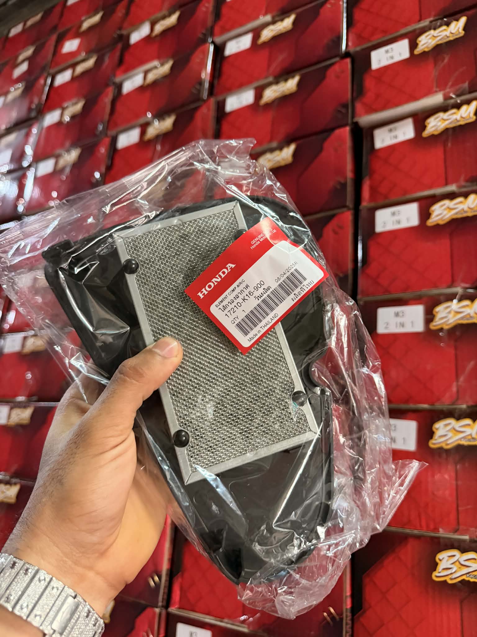 HONDA GENUINE AIR FILTER FOR BEAT F.I v1/v2