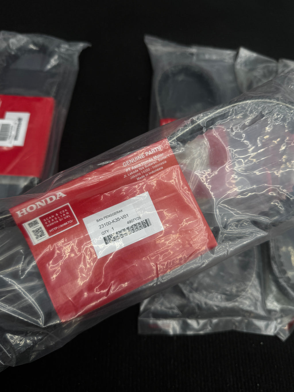 HONDA GENUINE BELT FOR SCOOTER