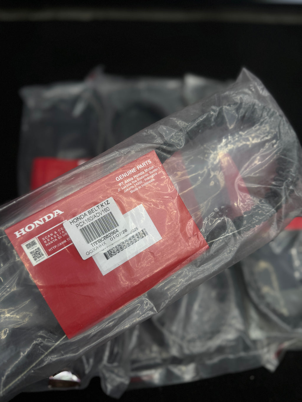 HONDA GENUINE BELT FOR SCOOTER