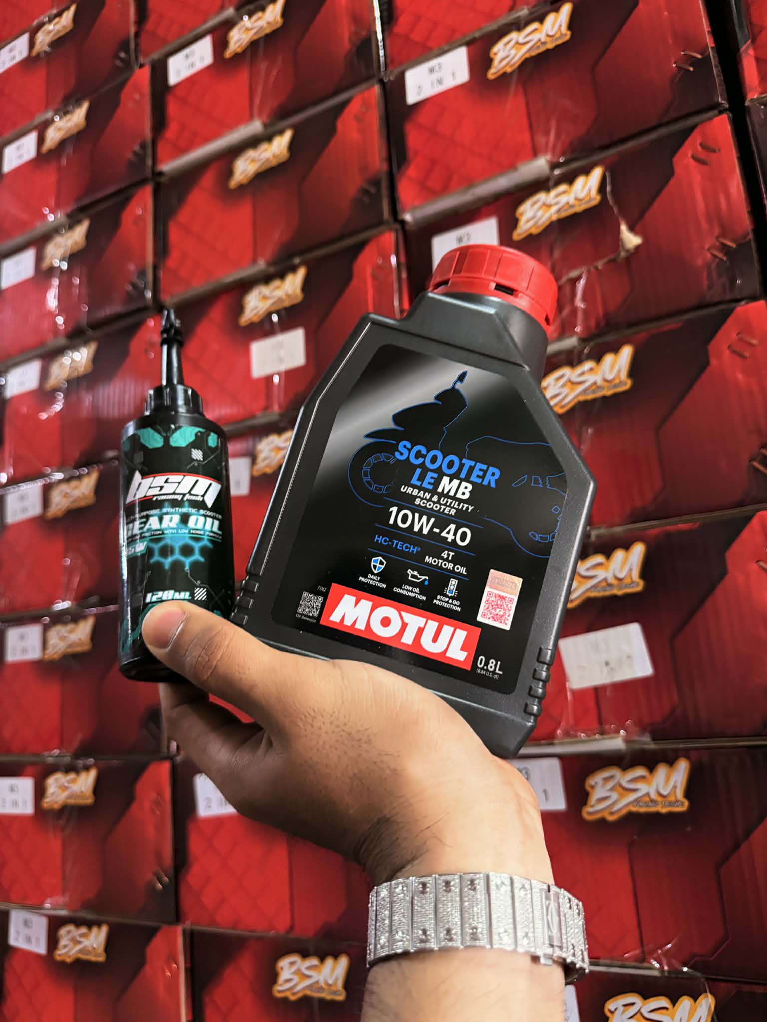 FULLY SYNTHETIC MOTORCYCLE OIL