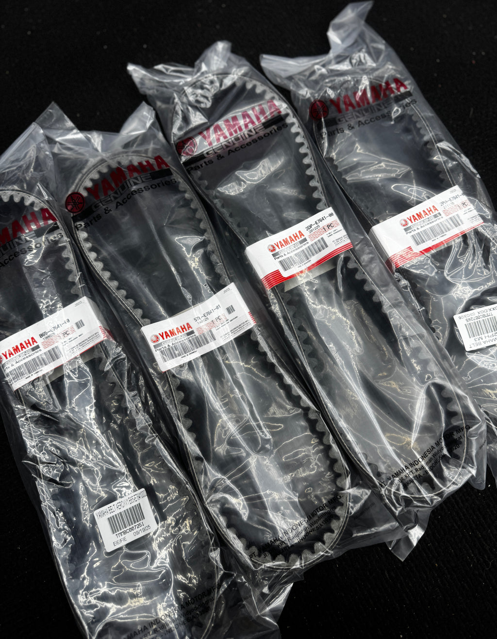 WHOLE SALE PRICE HONDA AND YAMAHA SCOOTER ORIGINAL GENUINE BELT (8PCS MINIMUM)