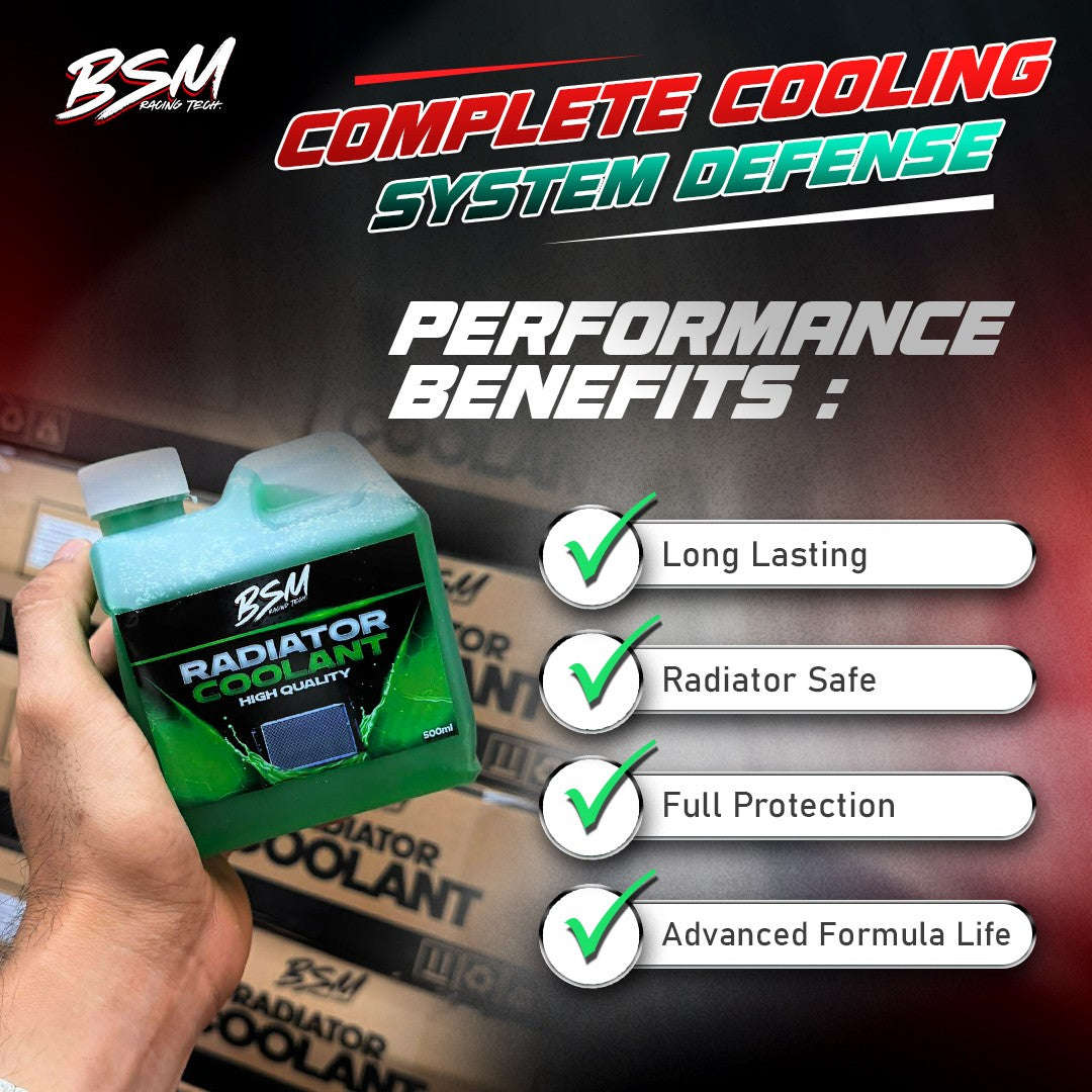 BSM HIGH QUALITY RADIATOR COOLANT FOR ALL TYPES OF VEHICLES