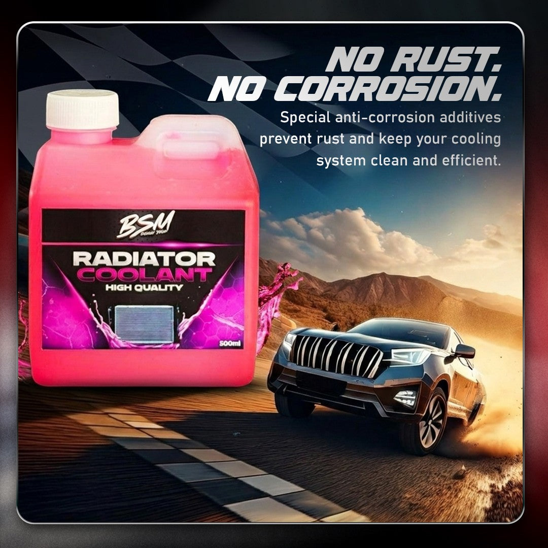 BSM HIGH QUALITY RADIATOR COOLANT FOR ALL TYPES OF VEHICLES