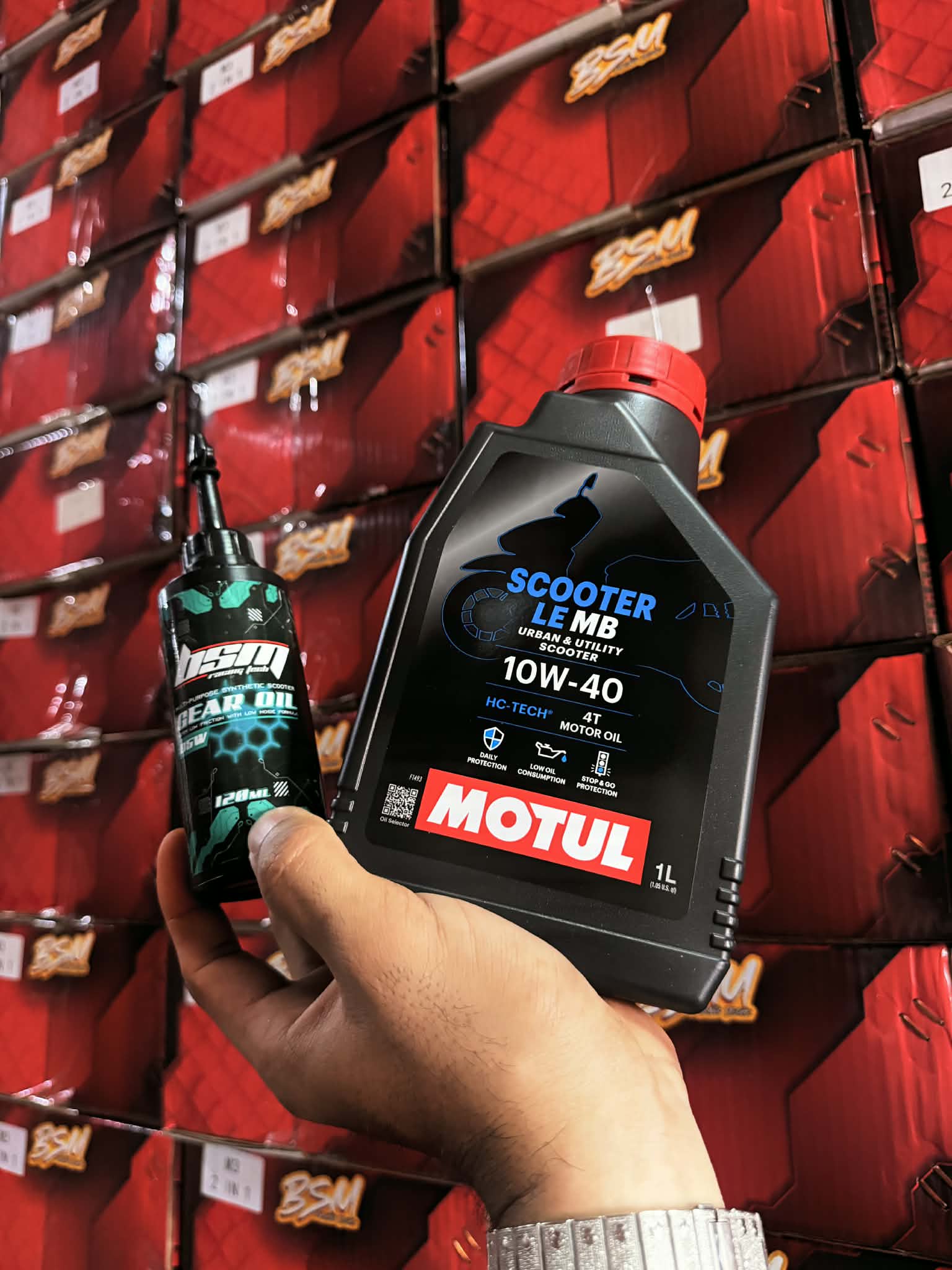 FULLY SYNTHETIC MOTORCYCLE OIL