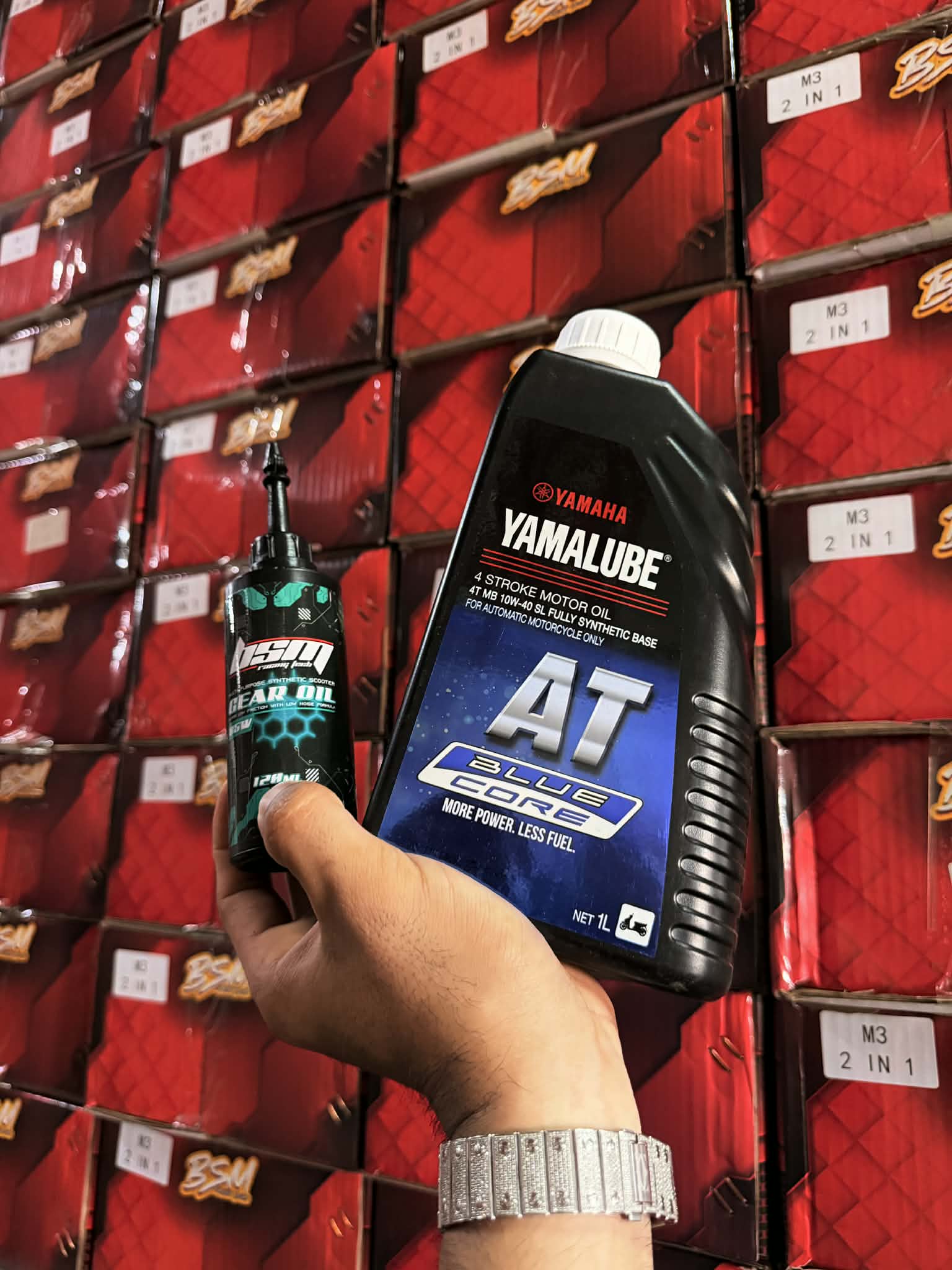 FULLY SYNTHETIC MOTORCYCLE OIL