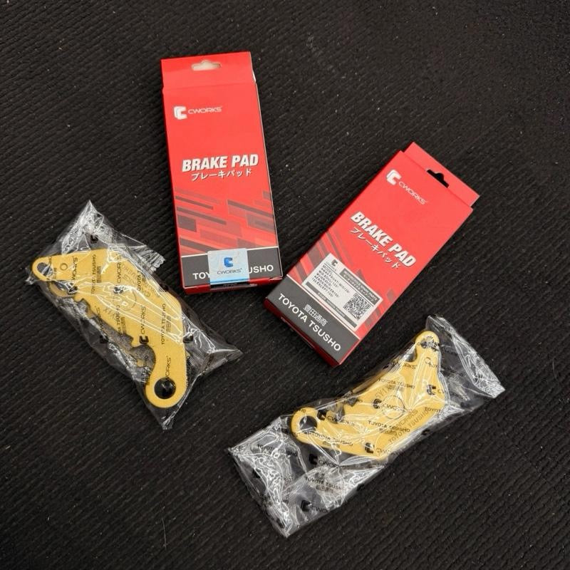 CWORKS BRAKESHOE AND BRAKEPAD FOR HONDA AND YAMAHA SCOOTERS