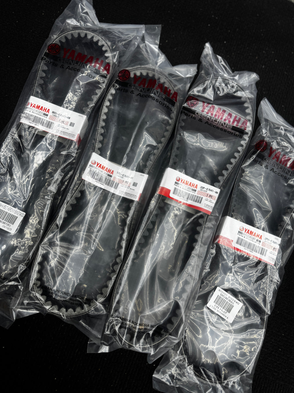 WHOLE SALE PRICE HONDA AND YAMAHA SCOOTER ORIGINAL GENUINE BELT (8PCS MINIMUM)