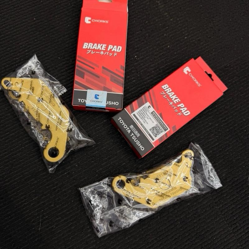 CWORKS BRAKESHOE AND BRAKEPAD FOR HONDA AND YAMAHA SCOOTERS