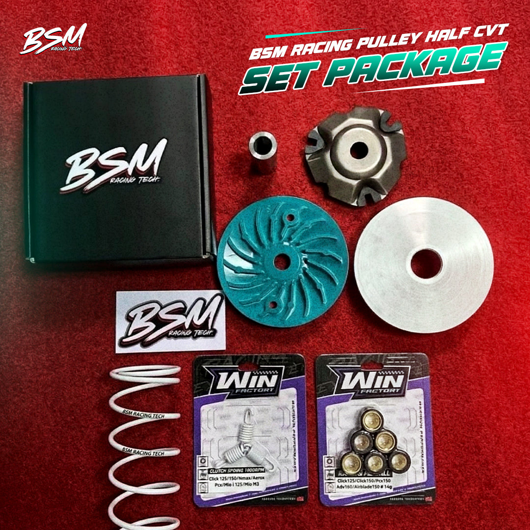 BSM PULLEY SET HALF CVT