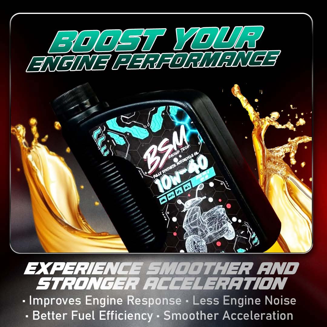 FULLY SYNTHETIC MOTORCYCLE OIL