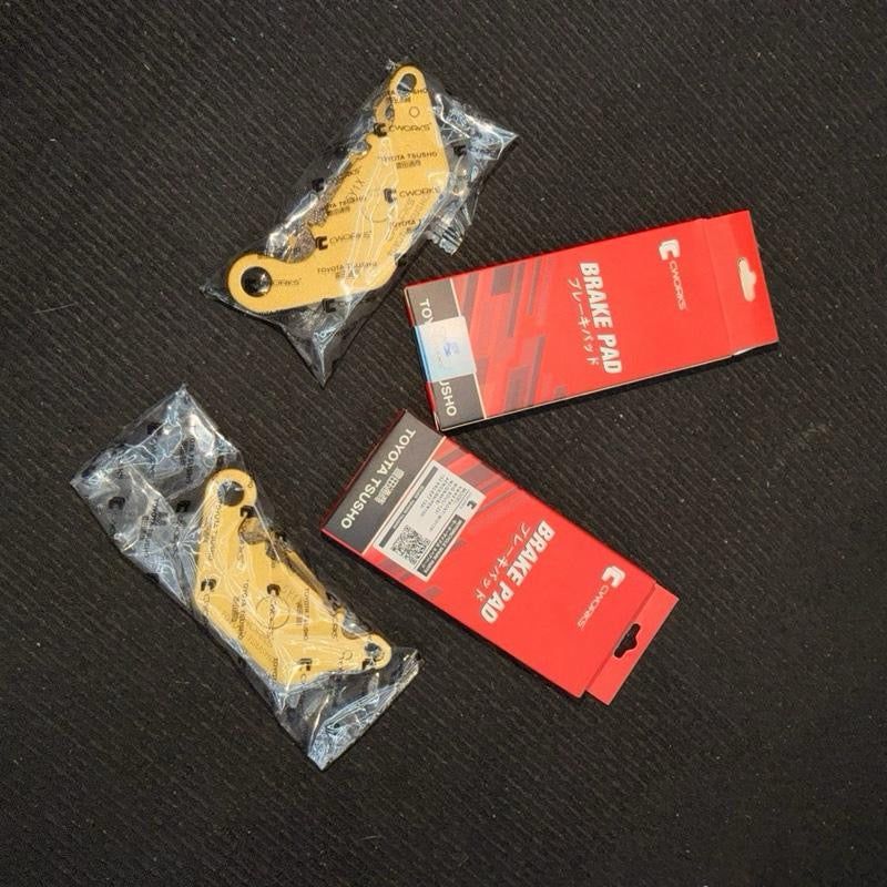 CWORKS BRAKESHOE AND BRAKEPAD FOR HONDA AND YAMAHA SCOOTERS