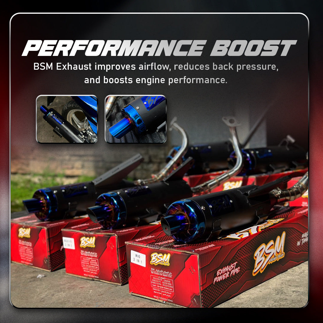 BSM EXHAUST PIPE WHOLESALE PRICE (MINIMUM OF 3PCS