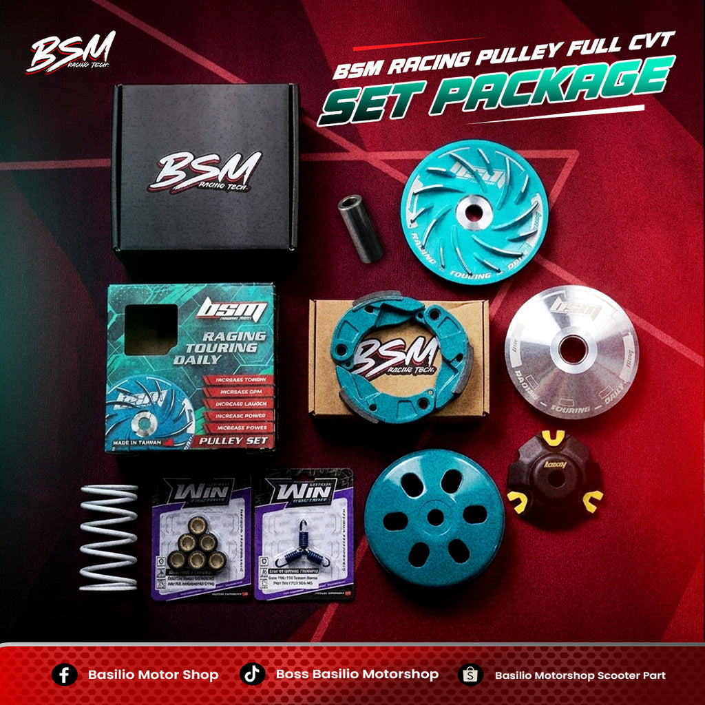 BSM PULLEY SET FULL CVT