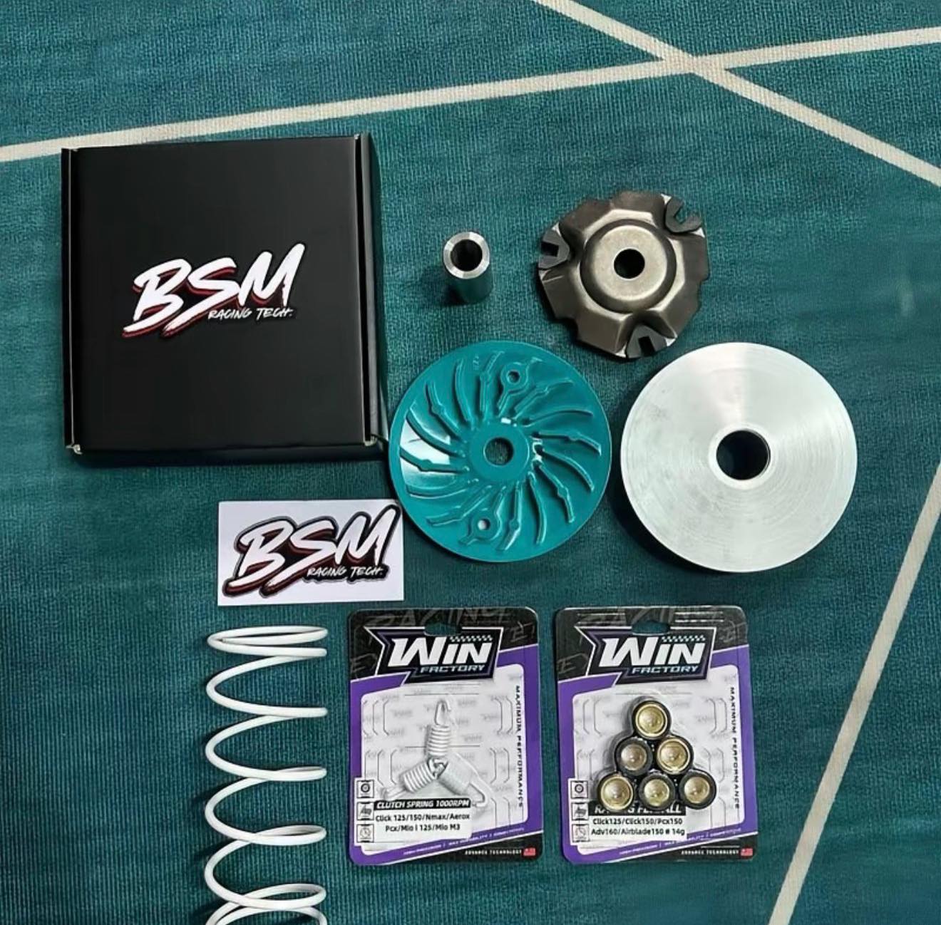 BSM PULLEY SET HALF CVT